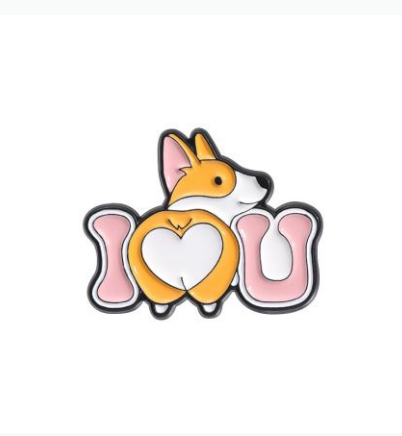 I Love You Enamel Pin