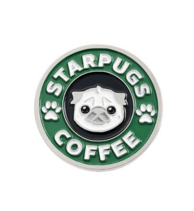 StarPugs Enamel Pin