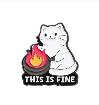 This is Fine Enamel Pin